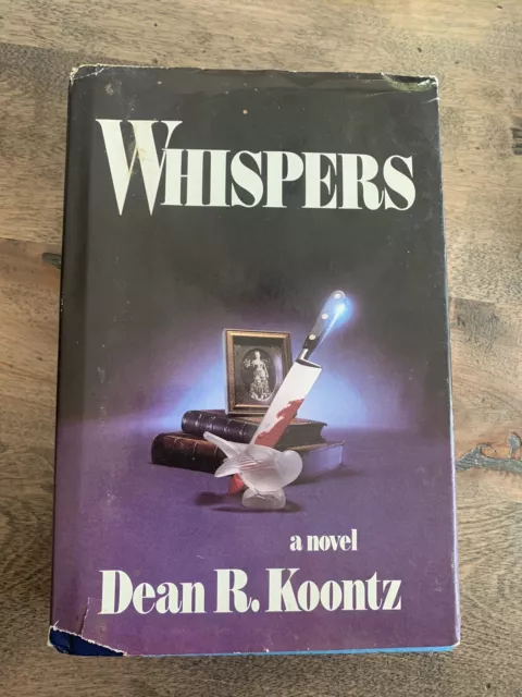 Whispers By Dean Koontz 1st Edition First Printing 1980 Hardcover