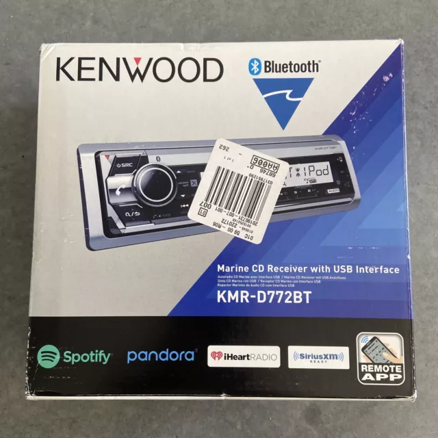 Kenwood KMR-M332BT 1-DIN Marine Digital Media Receiver