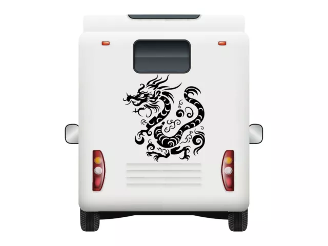 Dragon Chinese Camper Aufkleber Van Neujahr Wohnmobil Wohnwagen Auto Vinyl Aufkleber