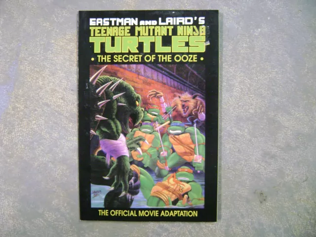 1991 Eastman & Laird's Teenage Mutant Ninja Turtles El Secreto De Supurar Libro