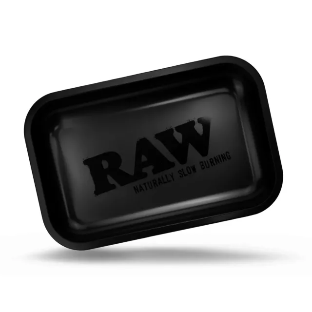 RAW Matte Black Small Rolling Tray