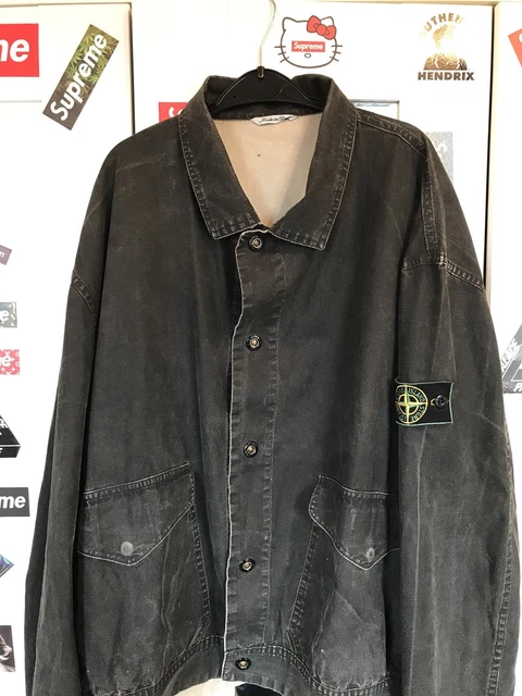 VINTAGE REVERSIBLE STONE Island Tela Stella SS/95. Massimo