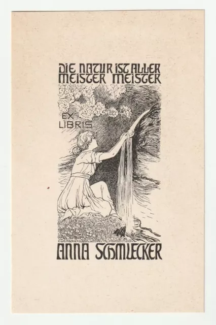 ELISABETH WEINBERGER: Exlibris für Anna Schmücker