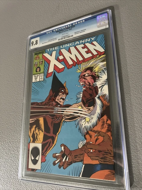 X-Men #222 CGC 9.8 - White Pages