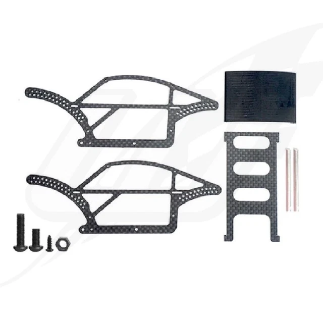 Châssis Carbone Razor 3 CRC - CRC1155 Pour Voiture RC