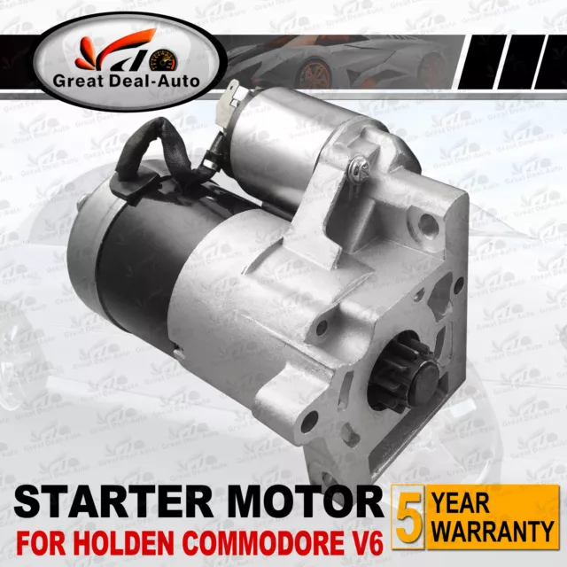 Starter Motor For Holden Commodore Calais V6 VN VP VR VS VT VY MANUAL TRANS 3.8L