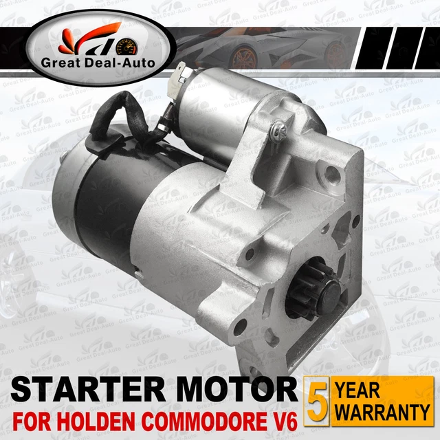 Starter Motor For Holden Commodore VN VP VR VS VT VX VY Manual 3.8L V6 Berlina