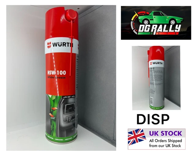 Nuovo lubrificante adesivo qualità Wurth HSW 100 grasso bianco taglia 500 ml