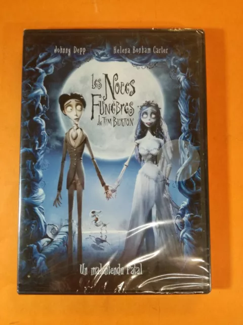 DVD - LES NOCES FUNÈBRES - Tim Burton Animé Fantastique VF Blister Yooplay J7