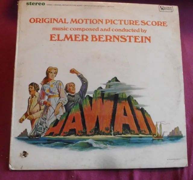 Elmer Bernstein (1300) Hawaii / Original Motion Picture Score 1966 United Artist