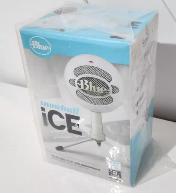 Blue Snowball iCE USB-Mikrofon für Aufnahme und Streaming auf PC und Mac –...