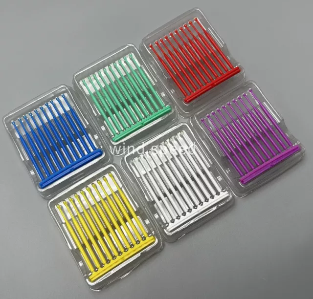 10Box Dental Porcelain Veneers Applicator Stick Teeth Crown Bonding Adhesive Tip