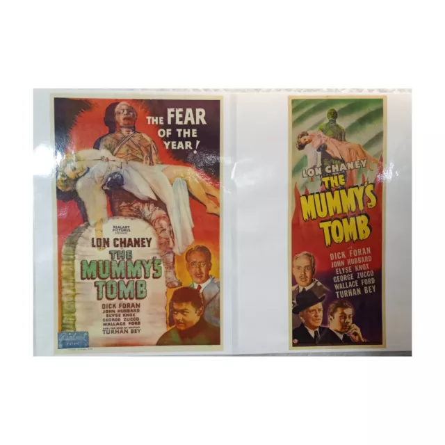 The Mummy's Tomb (1942) 7.5”x11" Laminated Mini Movie Poster & Lobby Card Prints