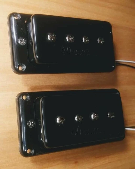 Ed Elliott Custom Mosrite Bass Guitar Pickups in Black Ed Elliott Custom Mosrite Bass Guitar Pickups in Black