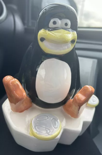 Wallace And Gromit Pedro The Penguin Ceramic Money Box With Original Stopper