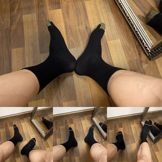 Hommes Mollet Chaussettes Hommes Polyester Chaussettes Arder Tout Neuf Affaires