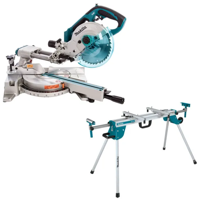 Makita DLS713Z 18V LXT 190mm Slide Compound Mitre Saw With Leg Stand
