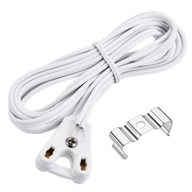 Sourcing Map T8 U-Clip Halterung - 6 Stück Montagebügel Für LED-Leuchtstoffröhren