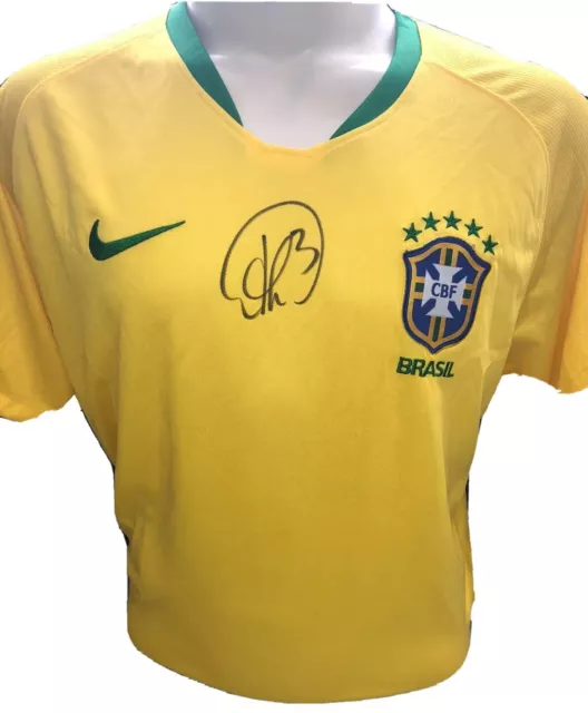 Thiago Silva Brazil Nike Name & Number T-Shirt - Gold