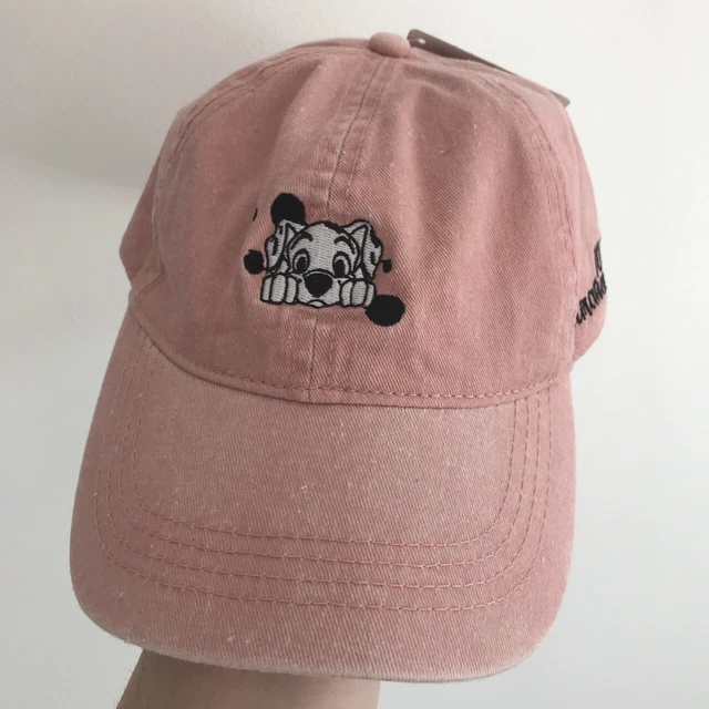 PRIMARK LADIES DISNEY 101 Dalmatians Baseball Cap Pink Summer Hat