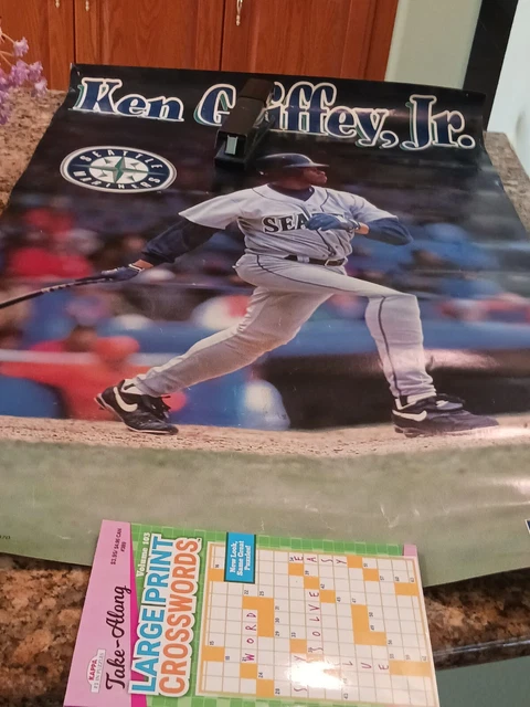 ken griffey jr. poster vintage