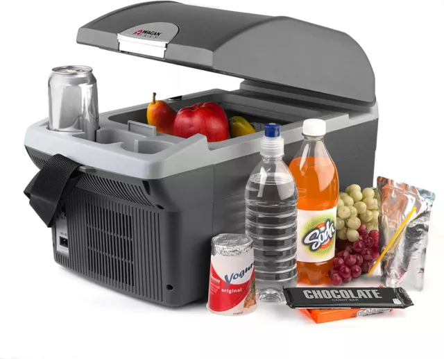 Cooler nevera para auto carro 12v mini refrigerador 14qt Y CALENTADOR de comida