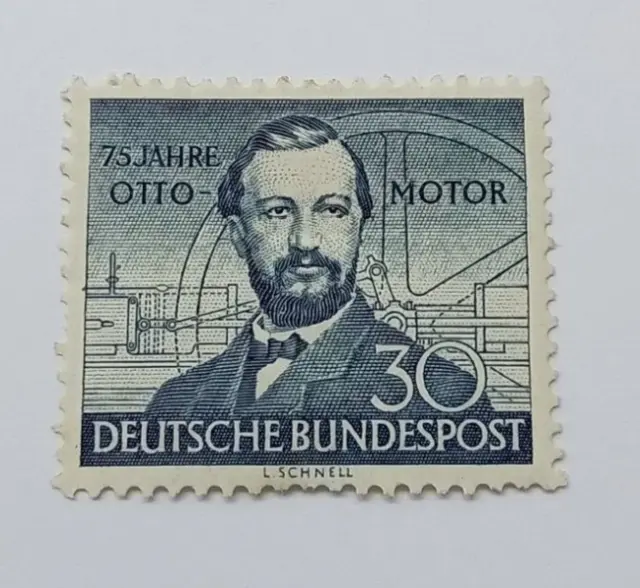 Germany West 1952 Otto Motor 75 years mint