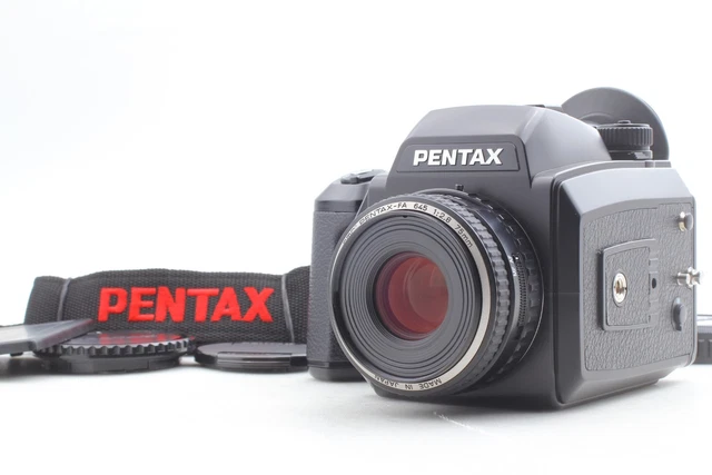 MINT W/ STRAP] Pentax 645N Camera SMC A 75mm f2.8 Lens 120 Film