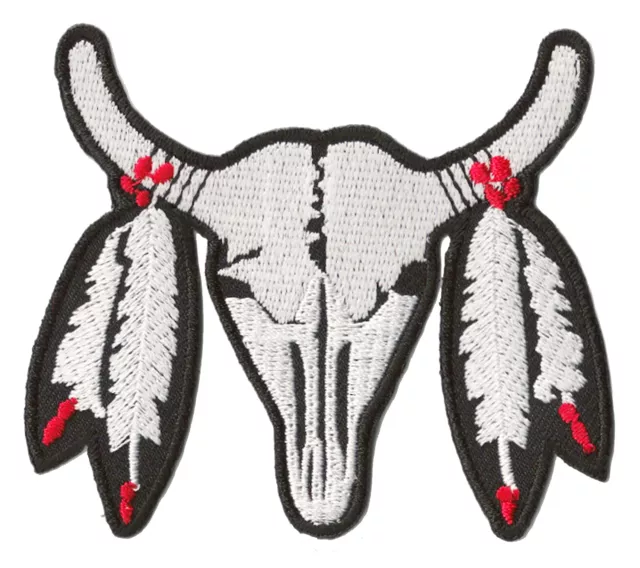 Badge Patch Indian Buffalo Fusible Patch Heat Seal Buffalo