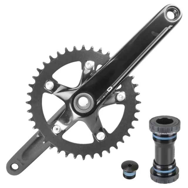 Samox Racing Bike Bicycle Cycling Single Narrow Wide Crankset 5ARM 175mm 40T