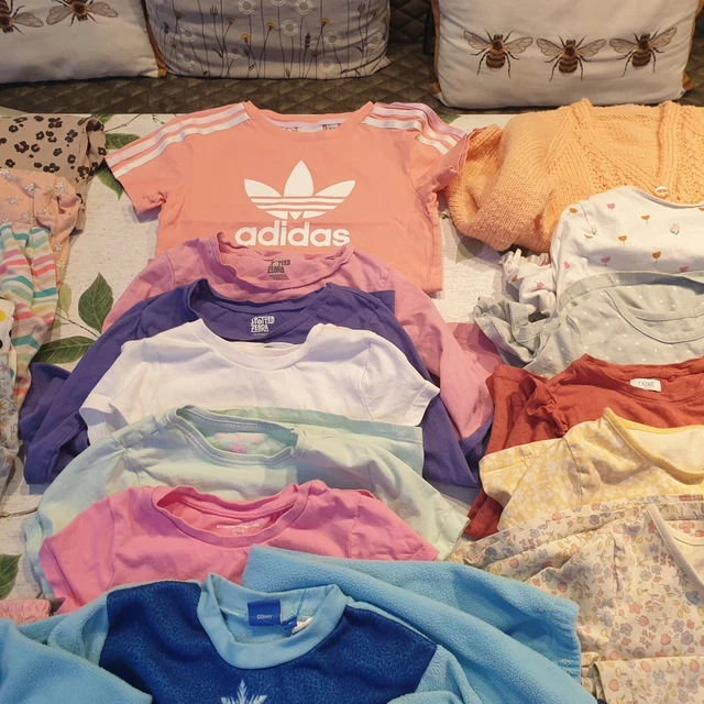 Girls Bundle Age 6/7 21 Items Good Used Cleaned Adidas Tu M&S George Amazon