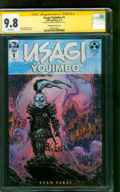 Usagi Yojimbo 1 CGC SS 9.8 Kevin Eastman Variant 6/19