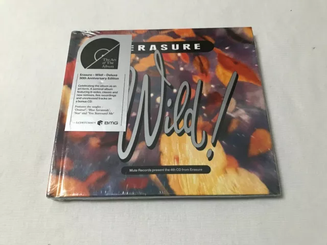 2Cd Album Deluxe 25 Tracks Erasure Wild (Andy Bell/Vince Clarke) (2019)