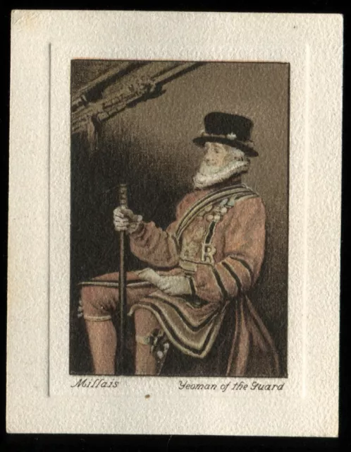 Tobacco Card,Millhoff,De Reszke,ART TREASURES,1926,Large,Yeoman of the Guard,#29