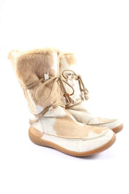 CAMPER Bottine d’hiver Dames T 36 crème-blanc style décontracté