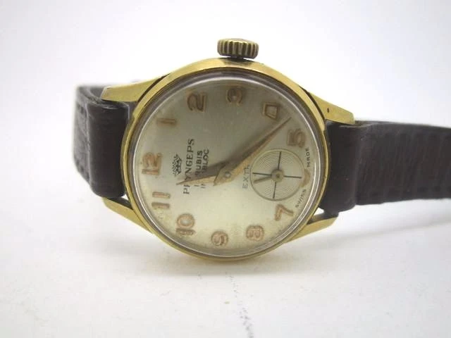 RARE VINTAGE PRYNGEPS 17 RUBIS INCABLOC Ladies Watch 65C 44.12