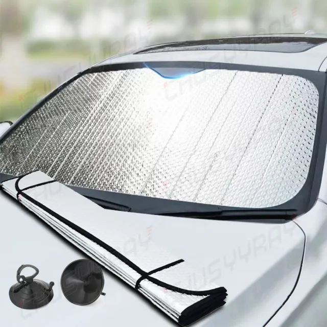 Car Windscreen Reflective Sun Shade Windshield Protector Window Cover 130*60cm