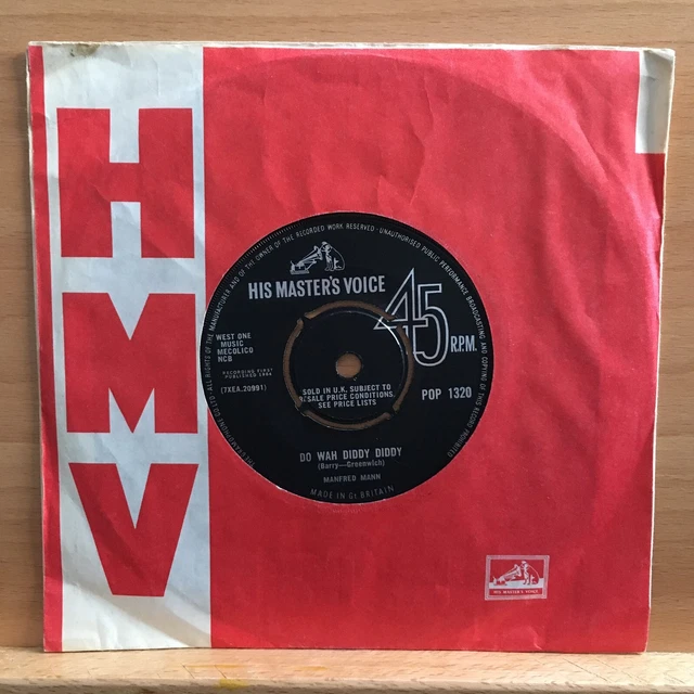 MANFRED MANN Do Wah Diddy Diddy 7
