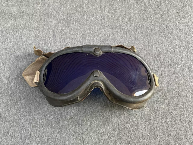 Original WWII Era US Navy Blind Flying Goggles Rochester Optical Device 1-F-4B Original WWII Era US Navy Blind Flying Goggles Rochester Optical Device 1-F-4B
