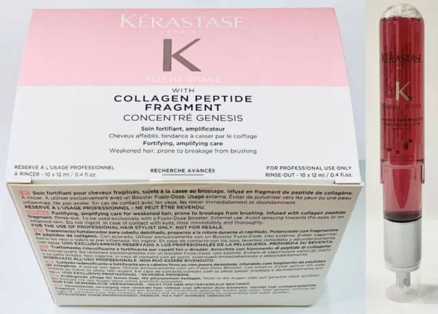 Concentre Genesis 10 X 12ML + Booster Resurfaçant 120ML Kerastase