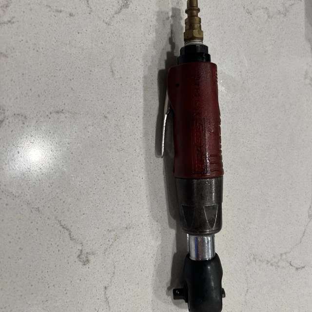 SNAP ON PTR200A 1/4" Drive Air Ratchet Wrench Nice Works Great