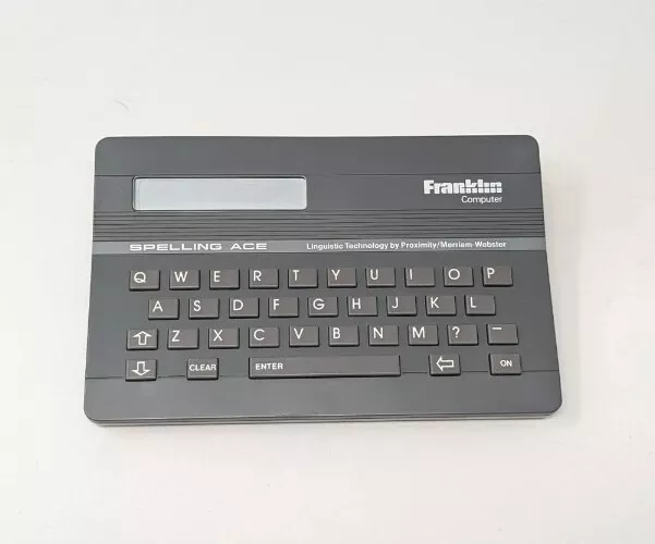 Franklin Computer Spelling Ace SA-98 English Spell Checker Tested Works