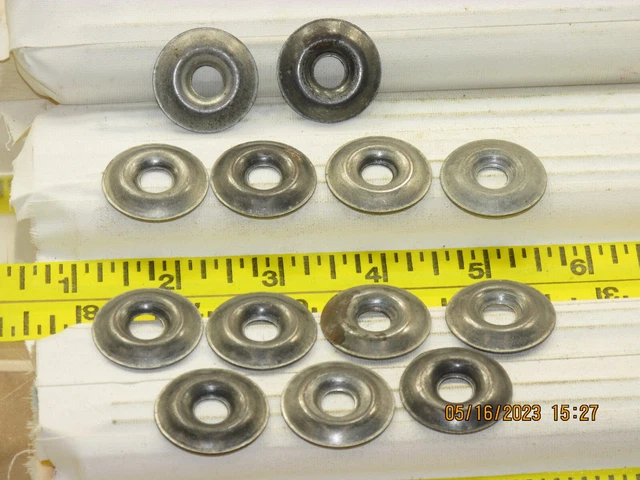 The listing is for:(13) Countersunk Finishing Washer zinc-plated steel-ID=.303"