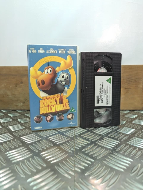 THE ADVENTURES OF ROCKY AND BULLWINKLE - Collectable 2001 VHS Video ...