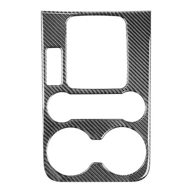 Hacreyatu Set 7 Maniglie Porta Interne In Fibra Di Carbonio Per BMW Serie 5 F10 F11 F18 - 2