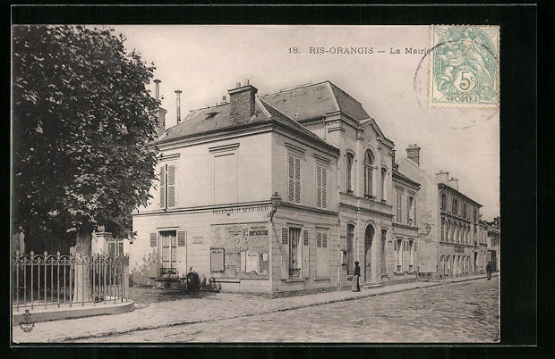 CPA Ris Orangis, la Mairie