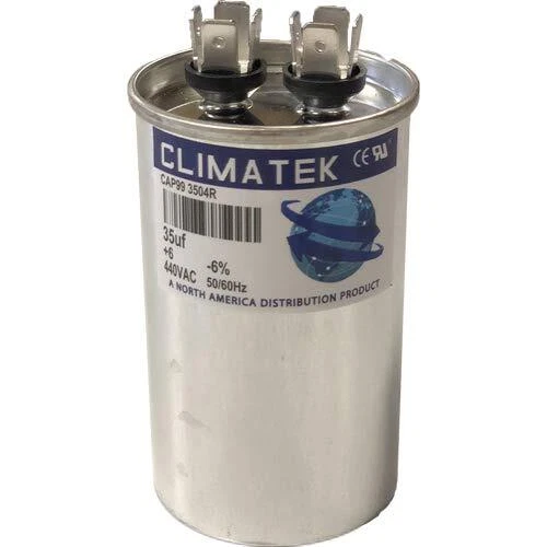 Round Capacitor Fits Genteq 97f9639 35 Uf Mfd 370/440 Volt Vac