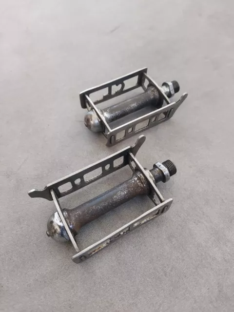 Vintage 1940-50’s Chater-Lea Sprint Chrome Steel Pedals #1