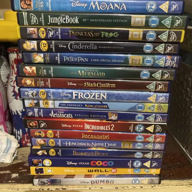 KIDS DISNEY DVD bundle X17 $20.24 - PicClick