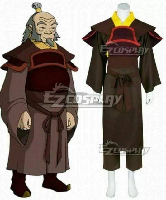 NEW! The Last Airbender Iroh Cosplay Costume